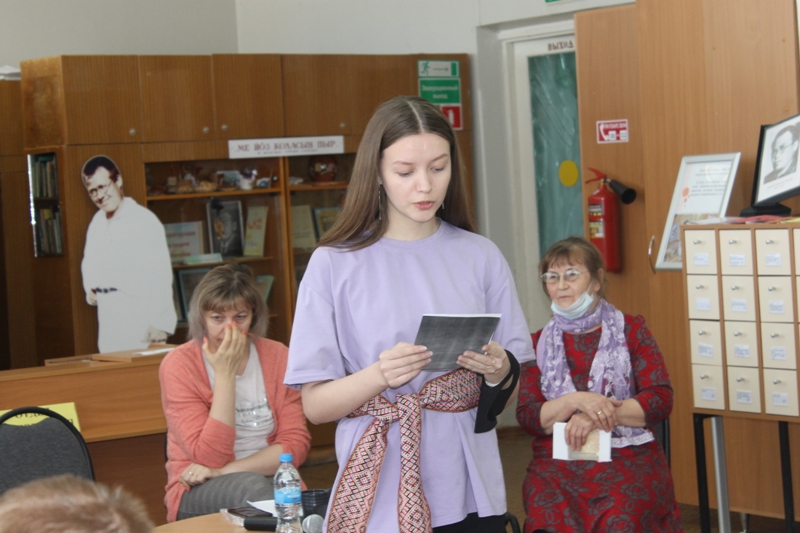 Участие студентов педагогического колледжа г. Кудымкара в поэтической эстафете